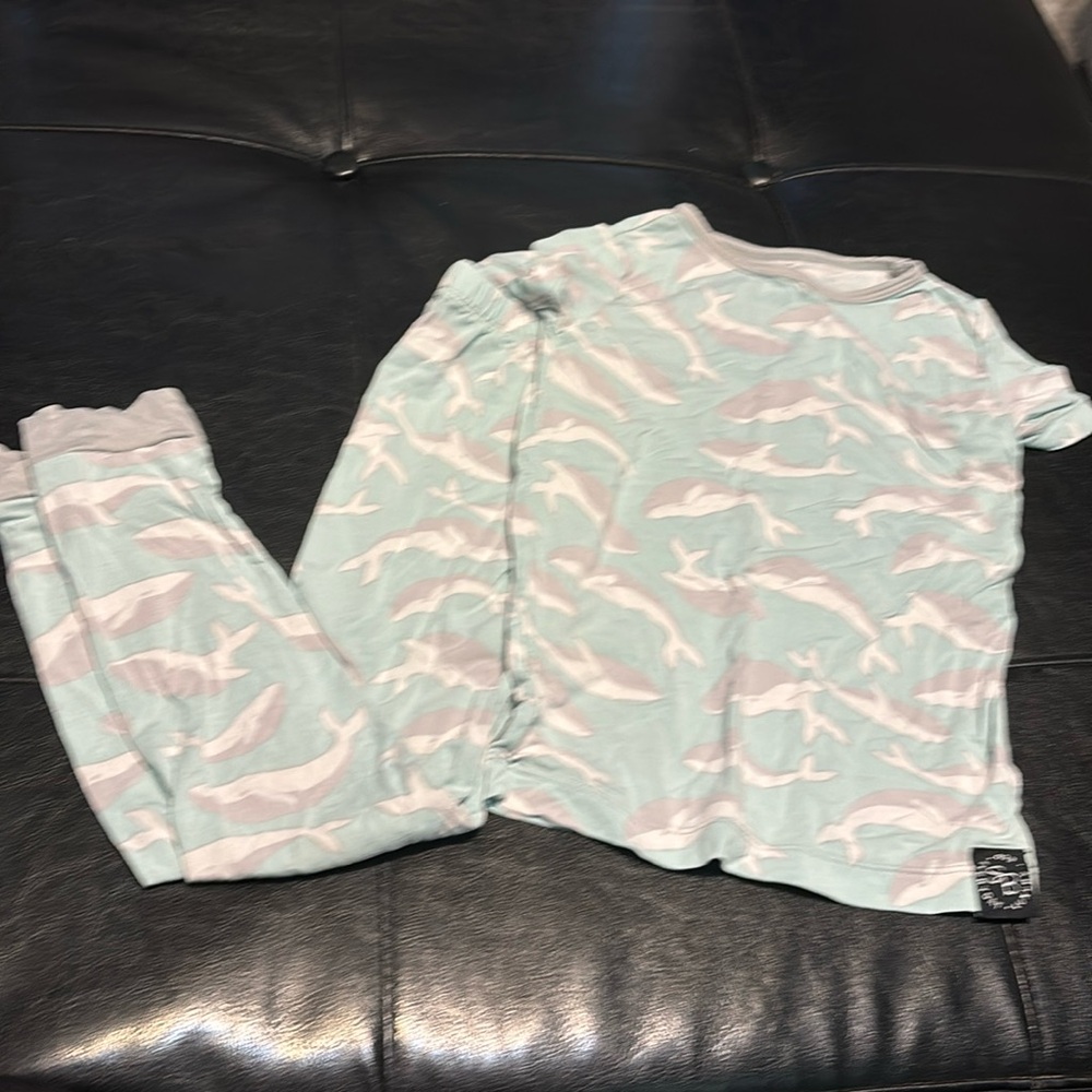 Sweet Bamboo Whale PJs